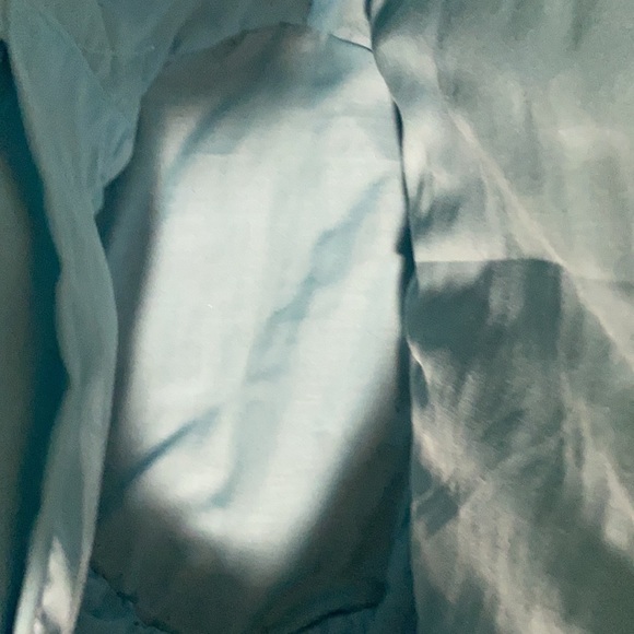 NWOT Beach Straw handbag blues beach bag - Picture 6 of 7